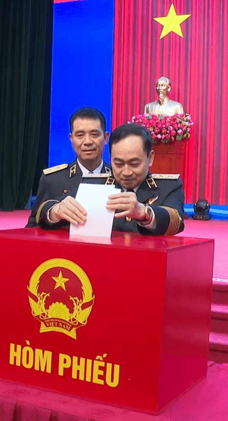 Cơ quan Bộ Tư lệnh Hải quân tiến hành bầu cử đại biểu Quốc hội và HĐND các cấp