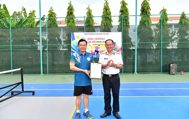 Trung tâm Huấn luyện Vùng 2: Ra mắt Câu lạc bộ Pickleball
