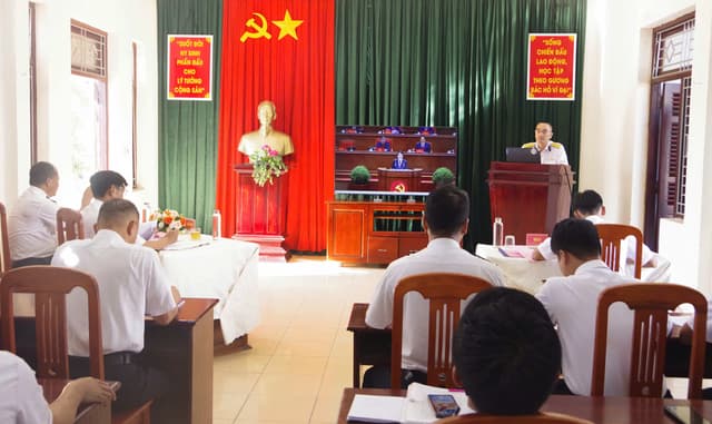 Lữ đoàn 681 tổ chức Hội thi báo cáo viên năm 2026