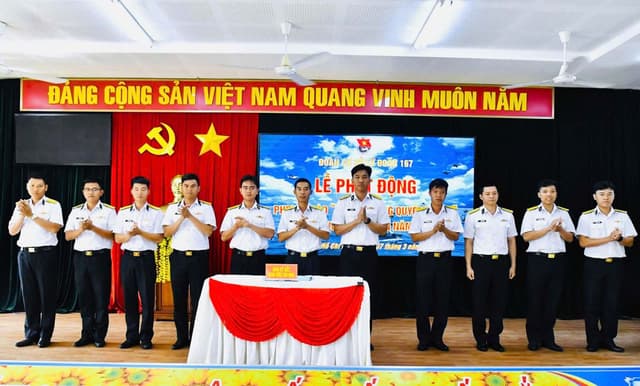Tuổi trẻ Lữ đoàn 167 phát động phong trào “3 tiên phong quyết thắng”