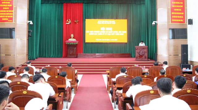 Trung tâm Bảo đảm kỹ thuật Vùng 2 rút kinh nghiệm xây dựng chính quy, quản lý kỷ luật