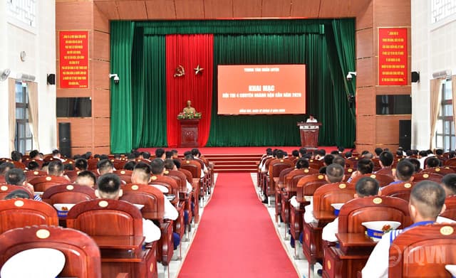 Trung tâm Huấn luyện Vùng 2 khai mạc hội thi 4 chuyên ngành hậu cần