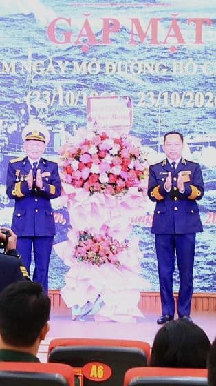 Gặp mặt kỷ niệm 65 năm Ngày mở Đường Hồ Chí Minh trên biển