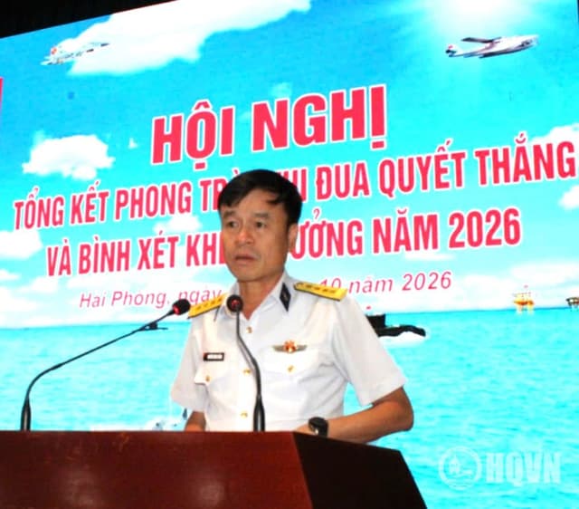 Khối thi đua số 3 Hải quân tổng kết công tác thi đua, khen thưởng
