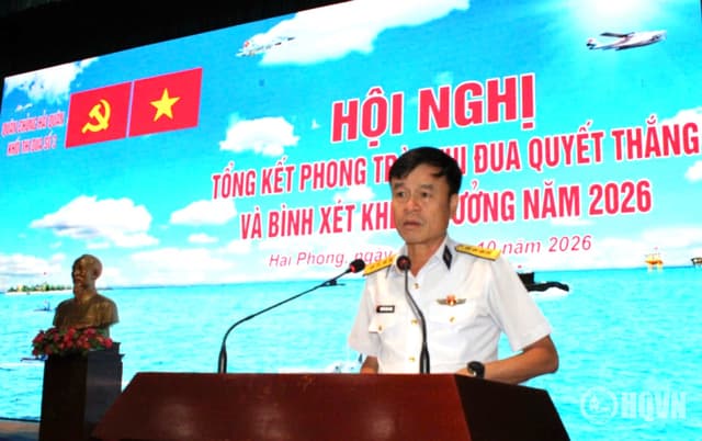 Khối thi đua số 3 Hải quân tổng kết công tác thi đua, khen thưởng