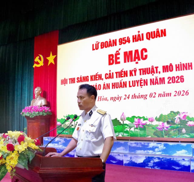 Lữ đoàn 954 bế mạc Hội thi sáng kiến, cải tiến kỹ thuật