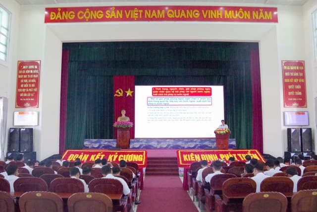 Lữ đoàn 954 tập huấn công tác đảng, công tác chính trị năm 2026