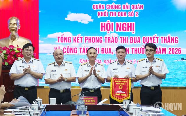 Khối thi đua 2 Quân chủng Hải quân tổng kết phong trào thi đua quyết thắng năm 2026