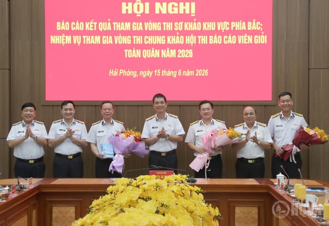 Quân chủng Hải quân giao nhiệm vụ tham gia vòng chung khảo Hội thi báo cáo viên giỏi toàn quân năm 2026