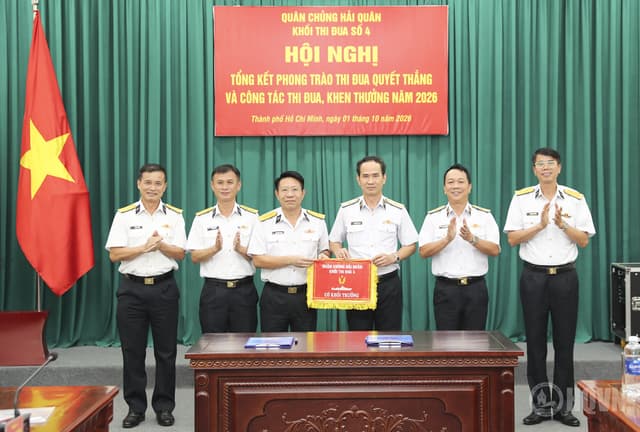 Khối thi đua 4 Quân chủng Hải quân tổng kết phong trào thi đua quyết thắng