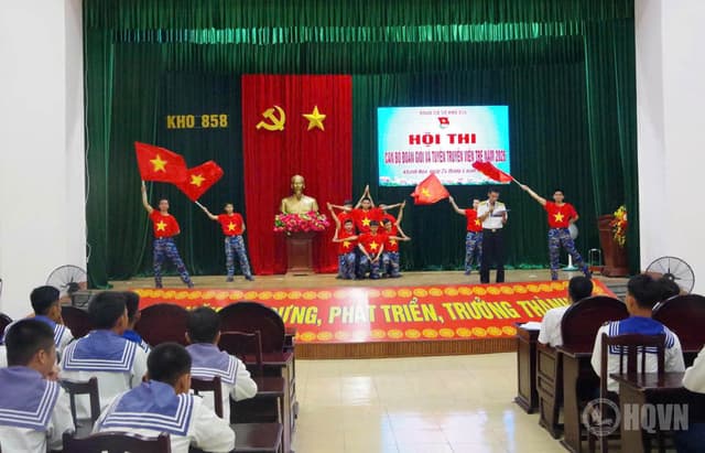 Kho 858 tổ chức thi cán bộ đoàn giỏi và tuyên truyền viên trẻ năm 2026