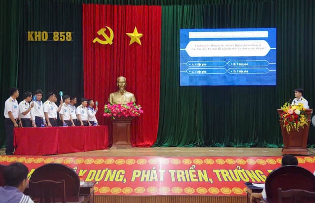 Kho 858 tổ chức thi cán bộ đoàn giỏi và tuyên truyền viên trẻ năm 2026