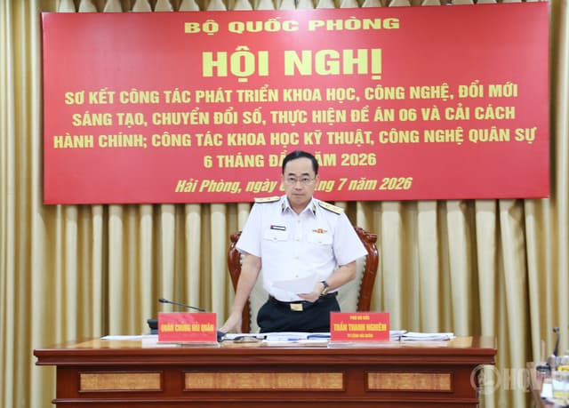 Tiếp tục đột phá phát triển khoa học, công nghệ, đổi mới sáng tạo, chuyển đổi số trong Quân đội