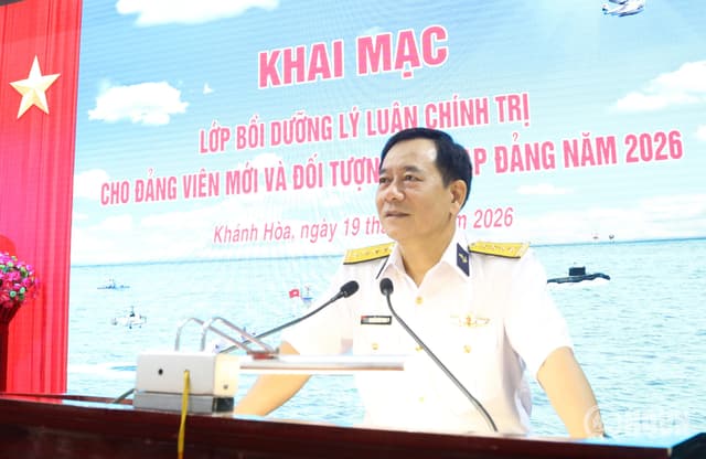 Vùng 4 bồi dưỡng lý luận chính trị cho đảng viên mới và đối tượng kết nạp Đảng năm 2026