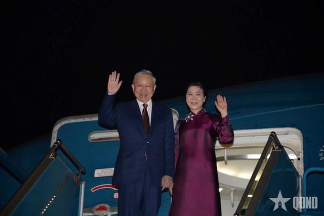 Tổng Bí thư, Chủ tịch nước Tô Lâm bắt đầu thăm cấp nhà nước đến Trung Quốc