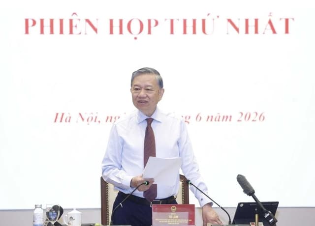 Thông báo kết luận của Tổng Bí thư, Chủ tịch nước Tô Lâm tại Phiên họp thứ nhất Ban Chỉ đạo Trung ương về hoàn thiện thể chế và thực thi pháp luật