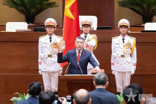 Đồng chí Lê Minh Hưng được bầu giữ chức Thủ tướng Chính phủ nhiệm kỳ 2026 - 2031