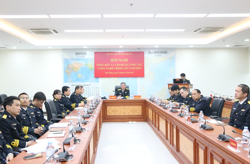 Bộ Tham mưu Hải quân tổ chức Hội nghị tổng kết và tập huấn công tác công nghệ thông tin