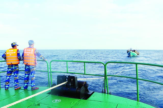 Tết sum vầy ở làng chài Bãi Xếp