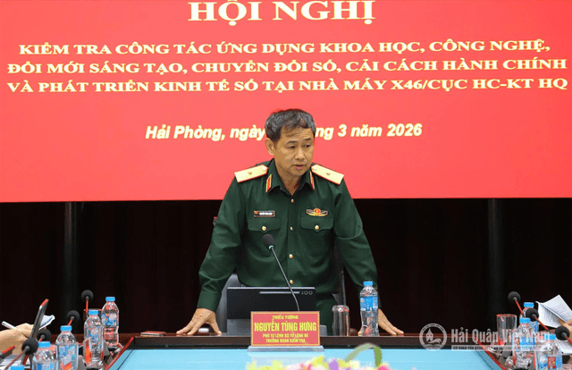 Nhà máy X46 đẩy mạnh chuyển đổi số và cải cách hành chính