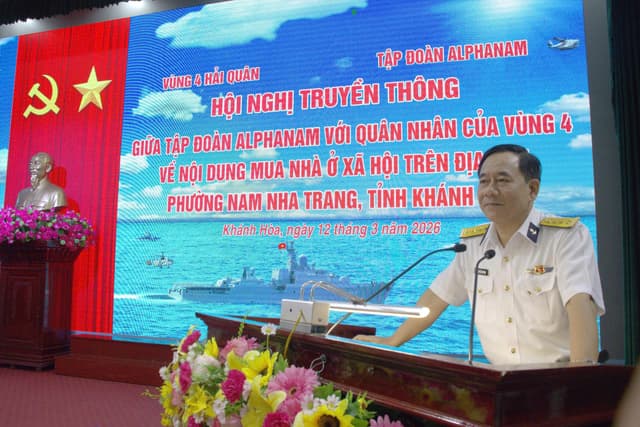 Vùng 4 Hải quân truyền thông về nhà ở xã hội cho quân nhân