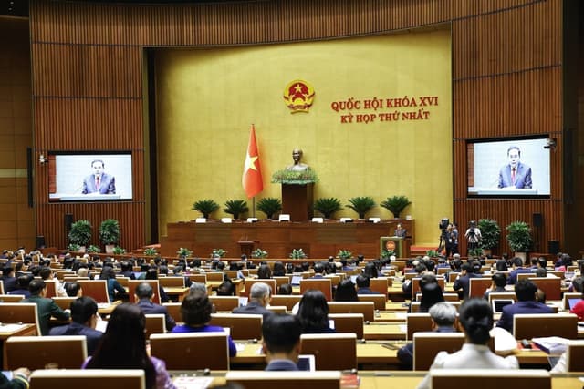 Toàn văn phát biểu khai mạc Kỳ họp thứ nhất của Chủ tịch Quốc hội Trần Thanh Mẫn