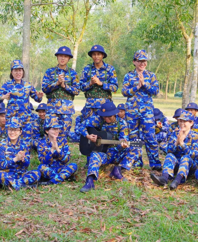 Tháng đầu trong quân ngũ của chiên sĩ mới Vùng 3