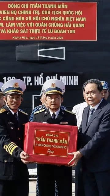 Toàn văn bài phát biểu của Chủ tịch Quốc hội Trần Thanh Mẫn thăm, làm việc với Quân chủng Hải quân