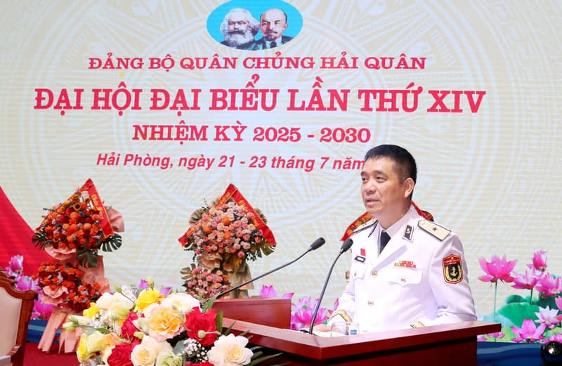 Đại hội đại biểu Đảng bộ Quân chủng Hải quân lần thứ XIV tiến hành phiên trù bị