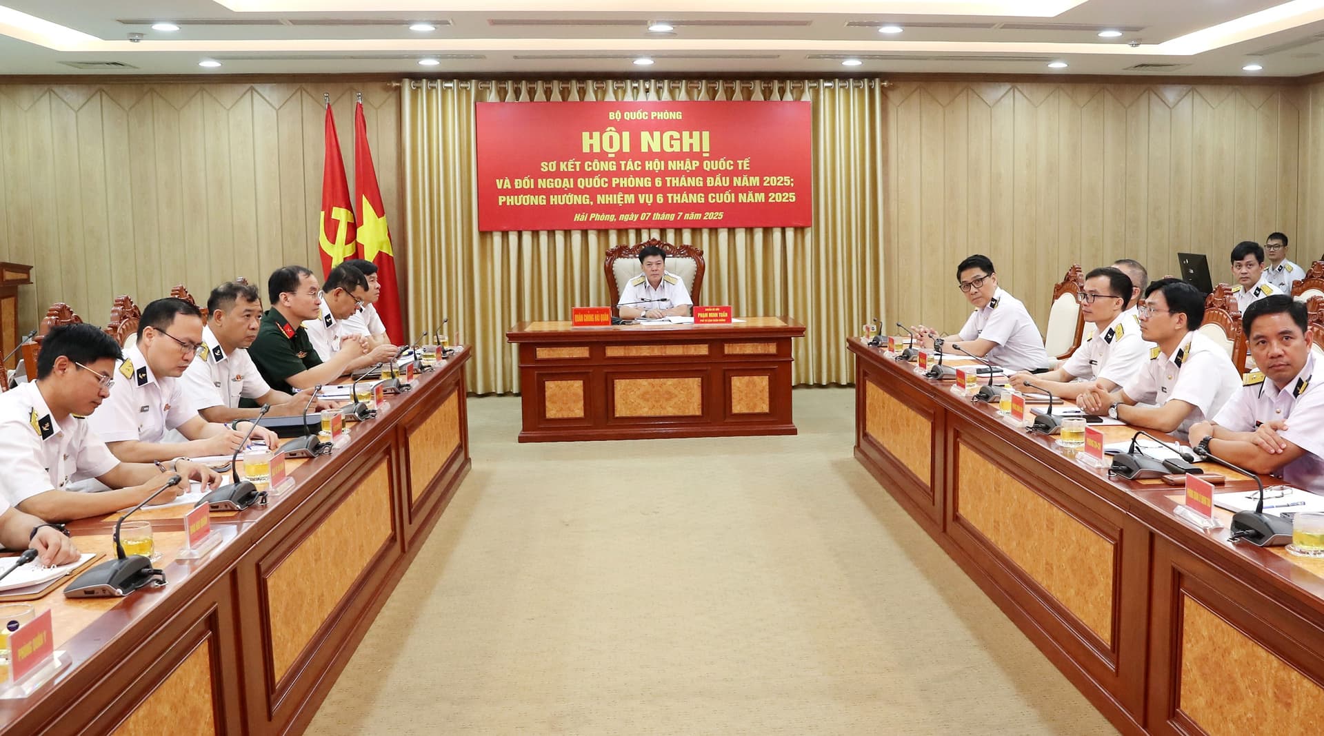 Bộ Quốc phòng sơ kết công tác hội nhập quốc tế và đối ngoại quốc phòng