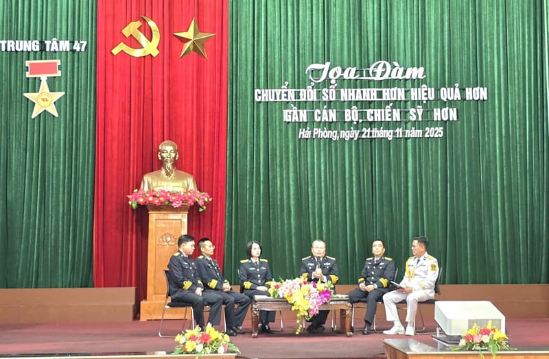 Trung tâm 47 tổ chức toạ đàm chuyển đổi số