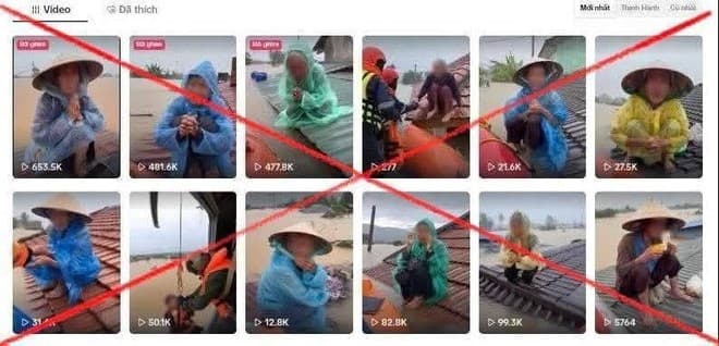 Cảnh giác trước những thông tin giả do AI ngụy tạo về thiên tai miền Trung