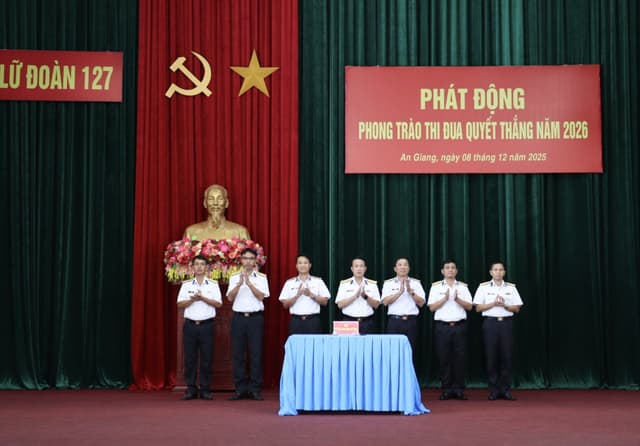 Lữ đoàn 127 quán triệt, triển khai nghị quyết Đại hội Đảng bộ Quân đội