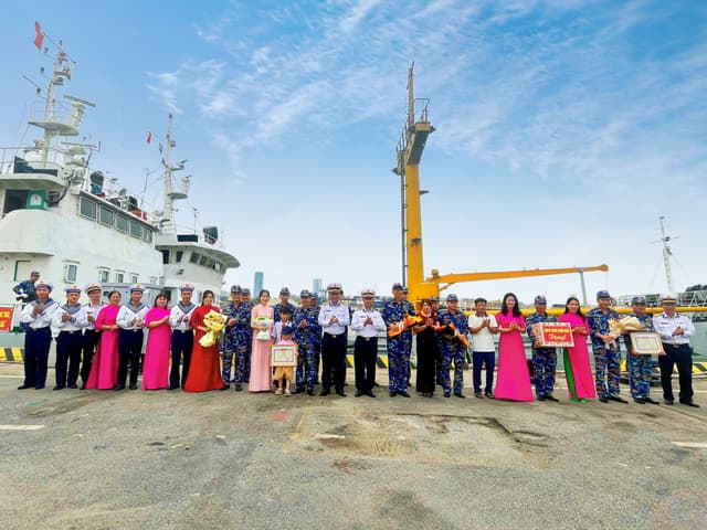 Tàu 634 hoàn thành xuất sắc nhiệm vụ