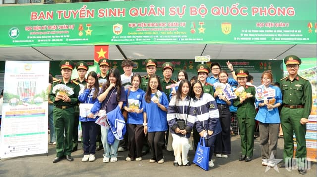 Hướng dẫn xét tuyển thẳng, ưu tiên xét tuyển vào các trường Quân đội năm 2026