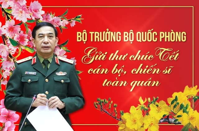 Đại tướng Phan Văn Giang gửi thư chúc Tết toàn quân