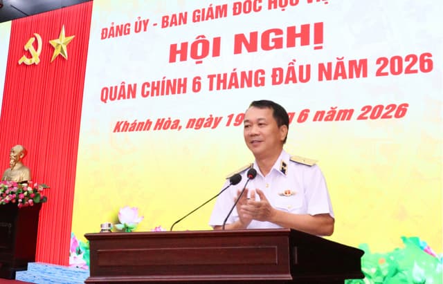 Học viện Hải quân hoàn thành tốt nhiệm vụ 6 tháng đầu năm 2026