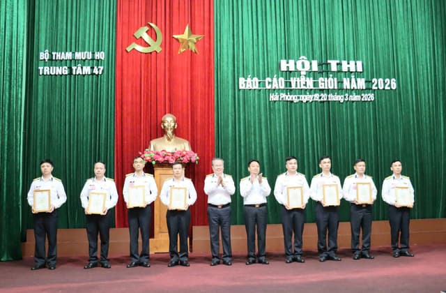 Trung tâm 47: Hội thi báo cáo viên giỏi năm 2026