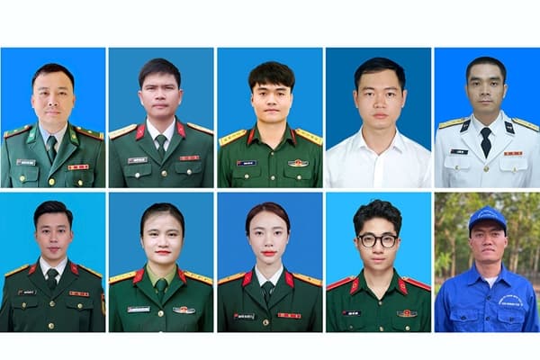 10 Gương mặt trẻ tiêu biểu toàn quân năm 2025