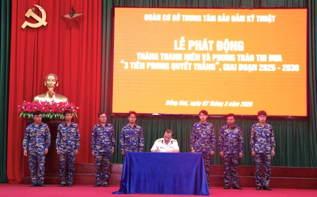 Tuổi trẻ Trung tâm Bảo đảm kỹ thuật Vùng 2: Bản lĩnh, khát vọng, xung kích