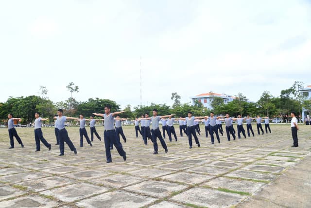 Vùng 5 Hải quân: Hội thao đại đội huấn luyện chiến sĩ mới