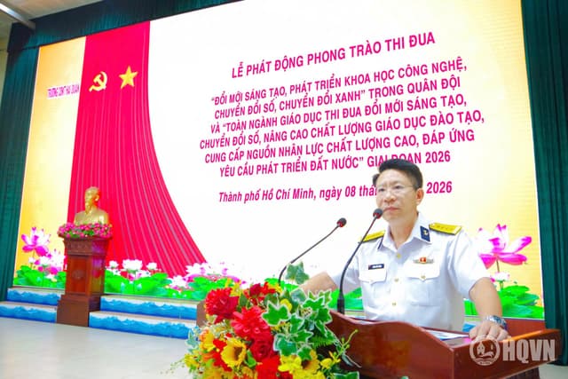 Trường Cao đẳng Kỹ thuật Hải quân phát động các phong trào thi đua