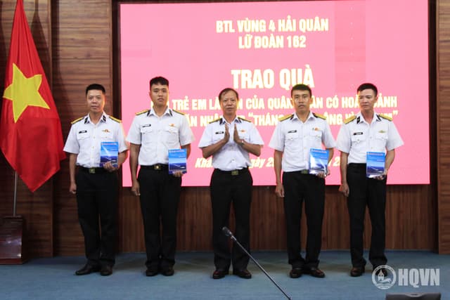 Lữ đoàn 162 hưởng ứng Tháng hành động vì trẻ em năm 2026