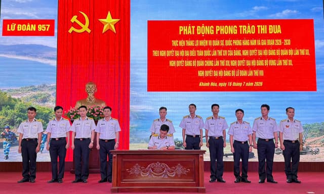 Các đơn vị Vùng 4 phát động phong trào thi đua giai đoạn 2026-2030