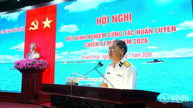 Vùng 4 rút kinh nghiệm huấn luyện chiến sĩ mới năm 2026