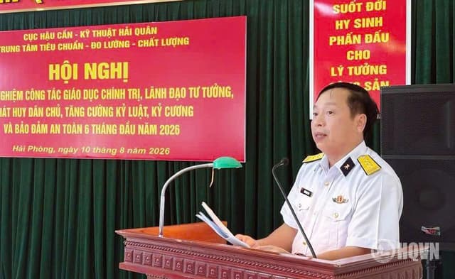 Trung tâm Tiêu chuẩn - Đo lường - Chất lượng: Giữ vững kỷ luật, nâng cao chất lượng giáo dục chính trị