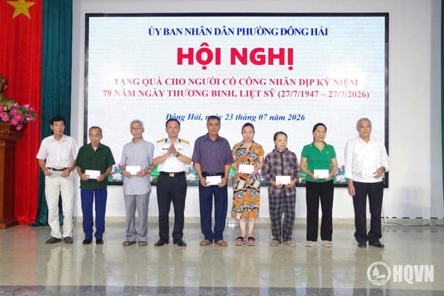 Nhà máy X70 tri ân các gia đình chính sách