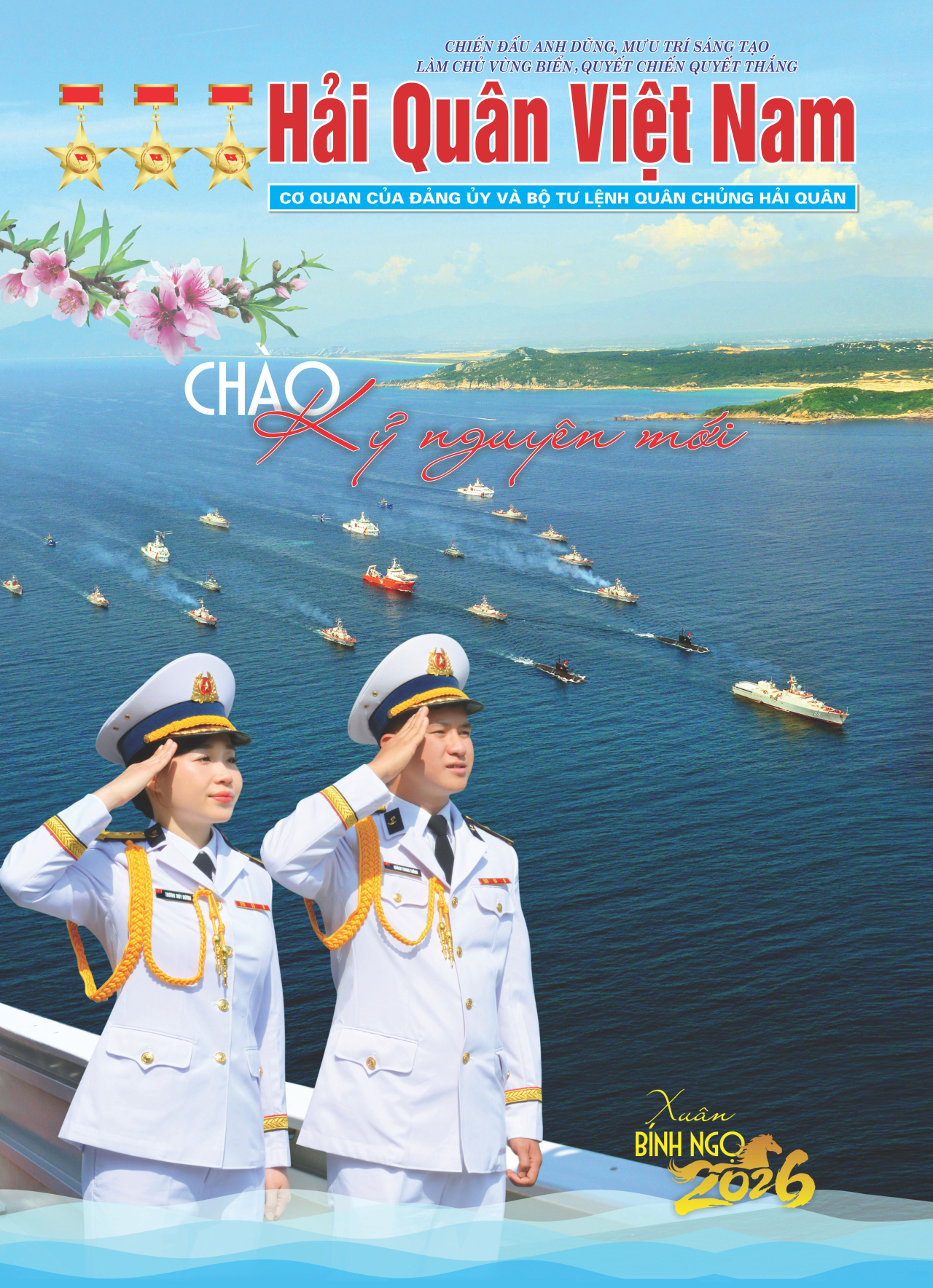 Báo in Hải quân Xuân Bính Ngọ 2026